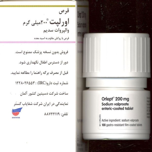 قرص اورلپت برای میگرن